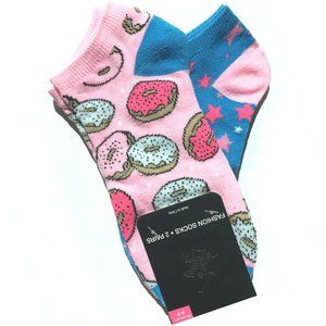 Sprinkles Donut + Star Socks